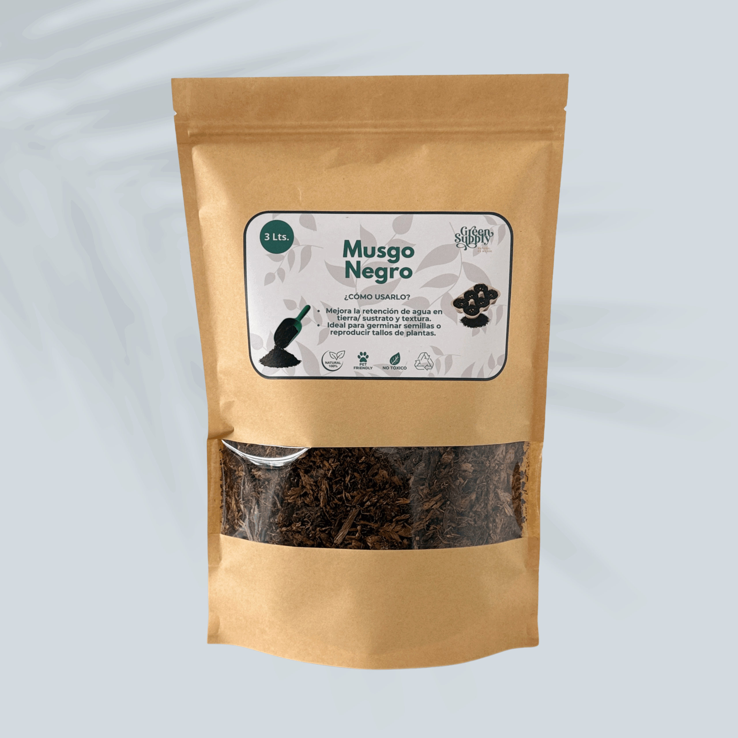 Musgo Negro 3 Lts.